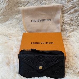 Louis Vuitton Black Monogram Pouch